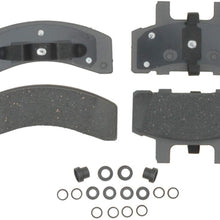 ACDelco 14D369CH Advantage Ceramic Front Disc Brake Pad Set with Hardware