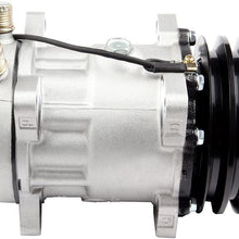 ECCPP A/C Compressor with Clutch fit for 1985-1986 for Jeep Wagoneer 2.5L 1995 for Volvo 850 2.3L CO 4647C