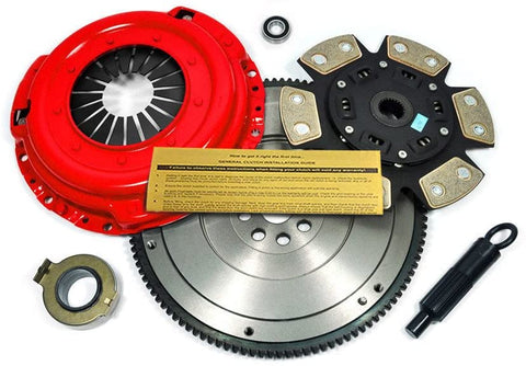 EFT STAGE 3 CLUTCH KIT+FLYWHEEL for CR-V B20 INTEGRA B18 CIVIC Si DEL SOL B16
