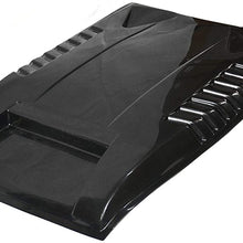 MAMINGGANG Mmgang Bonnet Scoop Hoods Covers Car Parts Bonnet Hood Accessories Fit for Ranger T6 Wildtrak Bonnet Scoop Covers Plate Pickup (Color : Black)