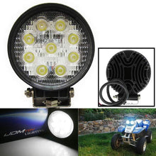iJDMTOY 27W High Power LED Work Light, Driving Auxiliary Lamp Compatible With ATV Jeep SUV Excavators Forklift Truck Tractor Farming Vehicles & More