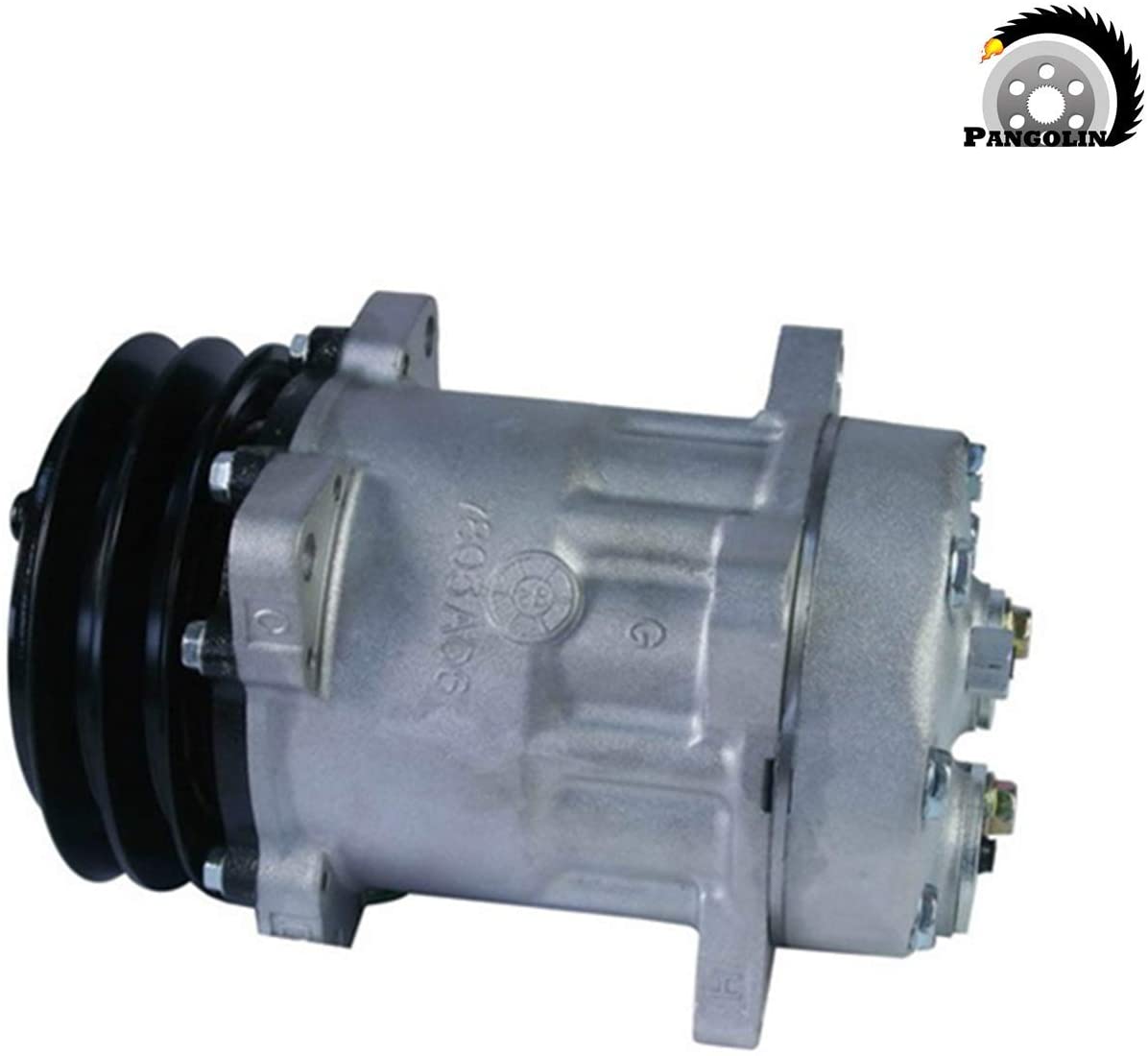 SD7H15 8045 24V 2A Air Conditioning Compressor Air Conditioner Compressor Assy for Volvo Excavator Spare Parts