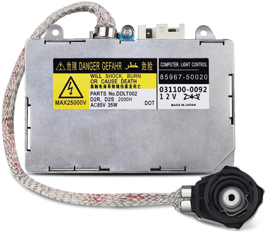 WMPHE Compatible with Headlight Ballast with Ignitor Toyota Prius, Avalon, Sienna, Lexus ES300, ES330, LS430, Lincoln Aviator Replaces 81107-2D020, 85967-0E020, DDLT002, KDLT002