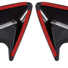 MAMINGGANG Mmgang 2X Car Decorative Air Scoop Flow Intake Hood Vent Bonnet Be Applicable DIY Style