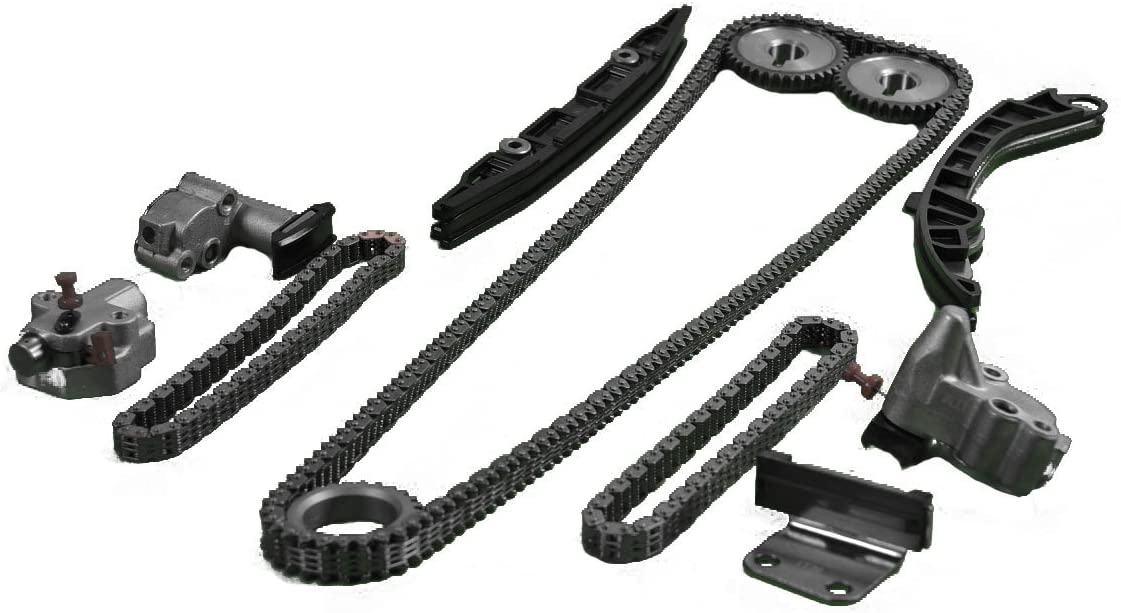 ITM Engine Components 053-92801 Timing Chain Set for 2008-2014 Infiniti/Nissan 3.7L V6, VQ37VHR, G37, M37, Q70/370Z