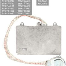 TTIIHOT Compatible with HID Ballast with Ignitor Toyota Prius, Avalon, Sienna, Lexus ES300, ES330, LS430, Lincoln Aviator - Replaces 81107-2D020, 85967-0E020, DDLT002, KDLT002