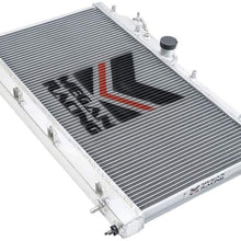 Megan Racing OE Style 2-Row Aluminum Performance Radiator (MR-RT-SI08)