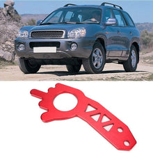 Tow Hook Ring,Universal Red Aluminium Alloy Car Truck Front Rear Tow Hook Ring Kit