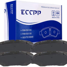 FINDAUTO Ceramic Brake Pads fit for 2013-2015 Acura ILX, 2003-2017 Honda Accord, 2012-2017 Honda Civic, 2002-2006 2012-2016 Honda CR-V, 2016 Honda CR-Z, 2003-2011 Honda Element, 2013-2014 Honda Fit