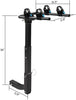 Adorish Portable Car Steel 3-Bike Hitch Racks U-Shaped Tailstock Holder Bicycle Trailer Rack