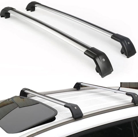 Kingcher Roof Rack for Mitsubishi Outlander 2013-2019 Baggage Luggage Roof Rail Carrier Cross Bar Crossbar