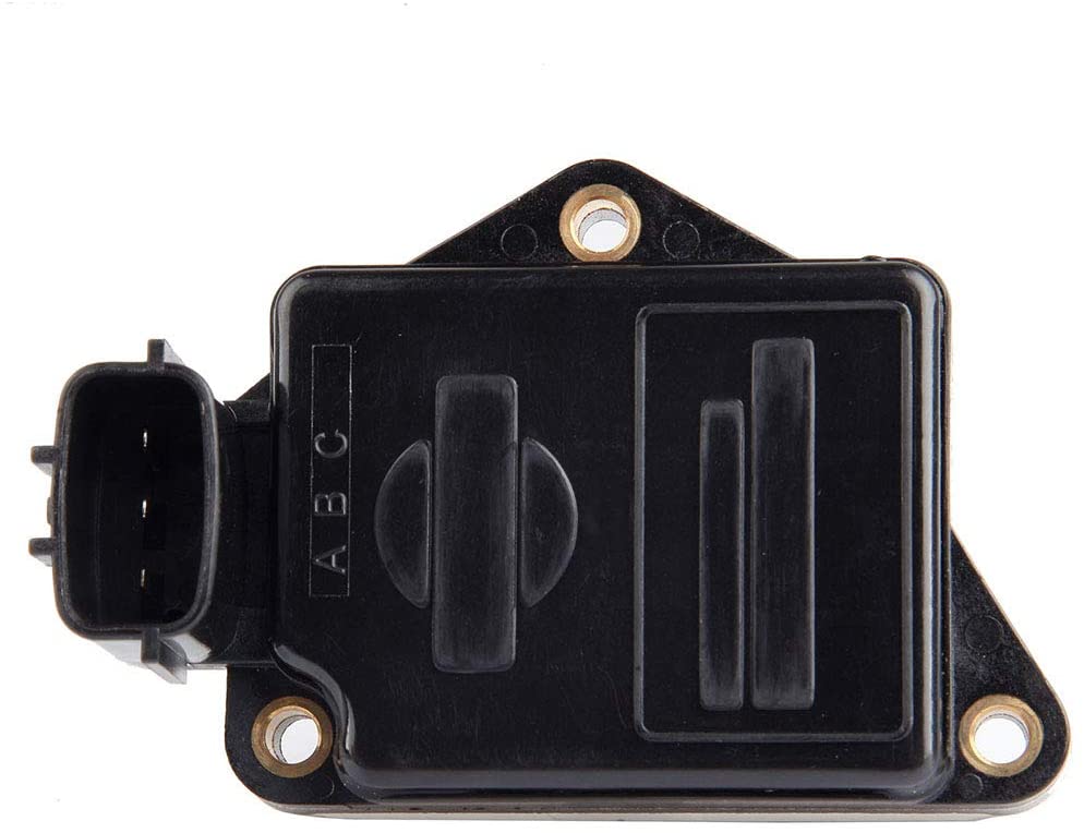 AUTOMUTO Mass Air Flow Sensor MAF fit for 1990-1994 Nissan D21 2.4L 1995-1996 Nissan Pickup 2.4L AFH55M10 AFH55M10
