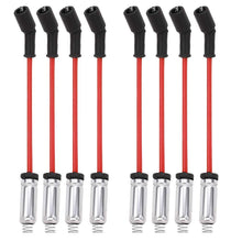 High Performance Spark Plug Ignition Wire - Compatible with Cadillac Chevrolet GMC Isuzu Pontiac saab Buick Hummer - 22716 - Metal Sleeves Silicone Jacket Silicone Boot Ends