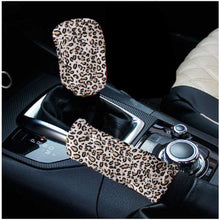 Ranxizy Sunflower Auto Gear Shift Knob Cover+Handbrake Cover Set Washable Neoprene Cloth