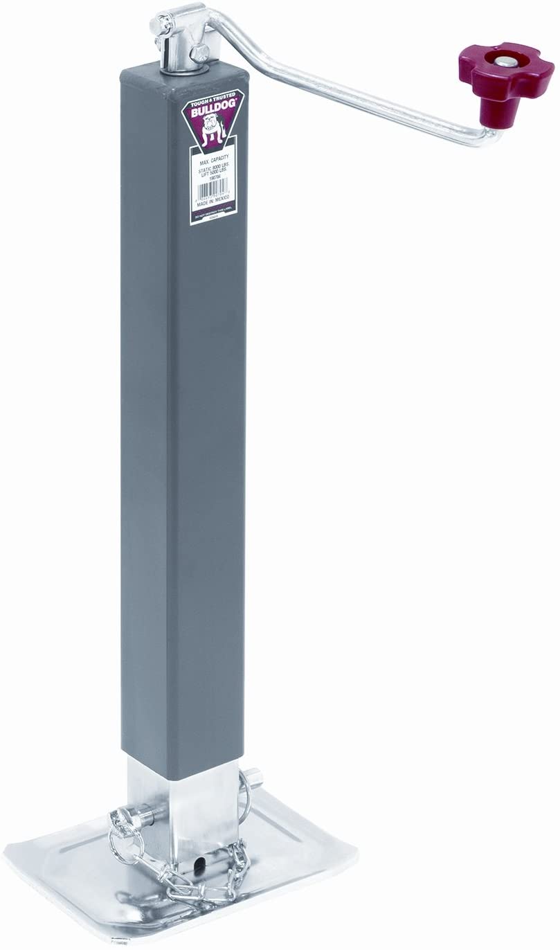 Bulldog TWL 190 DL-BQ Square Jack (8000-Pound Capacity, 15-Inch Travel, Drop Leg, No Mount)