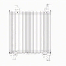 OE Replacement A/C Condenser MERCEDES ML320 2000 (Partslink MB3030115)