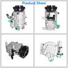 labwork AC Compressor & A/C Clutch CO 10925C Fit for Hyundai Accent 2006-2009 1.6L 10361991 1010925