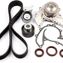 Engine Timing Part Belt Set Timing Belt Kits, SCITOO fit Acura SLX Honda Isuzu Rodeo Trooper 3.2L 1992-1997 Replacement Timing Tools with Water Pump 6VD1