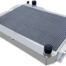 CoolingSky 4 Row All Aluminum Radiator for 1980-1990 Toyota Land Cruiser Landcruiser 60 Series FJ60 2F Petrol