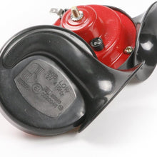 Gazechimp 2Pcs 12V Loud Car Truck 120DB Single-Tone Snail Electric Air Horn Universal