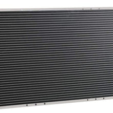 OzCoolingParts 94-02 Saturn S-Series Radiator, Full Aluminum Radiator for 1994-2002 95 96 97 98 99 00 01 Saturn SC1 SC2 SL SL1 SL2 SW1 SW2 1.9L L4