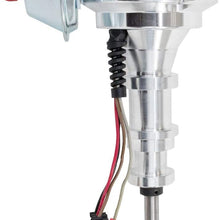 Top Street Performance Red Cap Pro Series Ready to Run Distributor for Ford Y Block V8 JM7742R