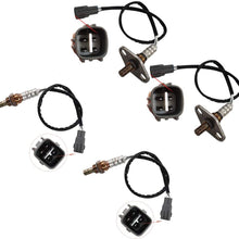labwork 4Pcs Oxygen Sensor Fit for Toyota Tundra Sequoia RWD O2 Sensor Upstream Downstream 234-4161 x2 234-4169 x2