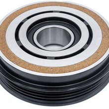 FKG AC Compressor Clutch Assembly Repair Kit CO 29002C 19130450 Fit for Cadillac Escalade, Chevy Express Silverado 1500 2500 3500 Tahoe, GMC Savana Sierra 1500 2500 3500 Yukon