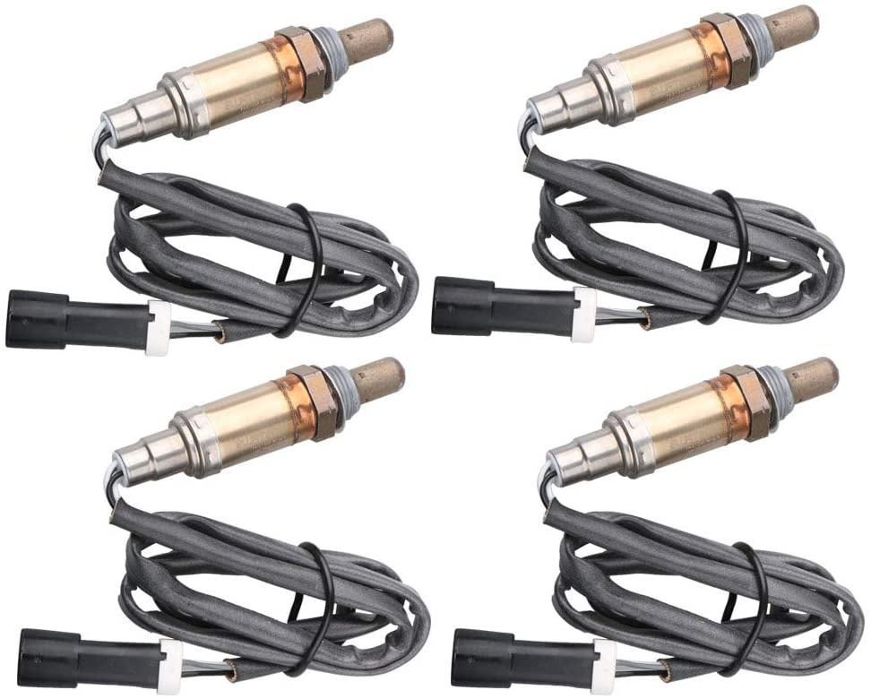 MOSTPLUS O2 Male Oxygen Sensor Up Down Stream Compatible with Ford F-150 F-250 5.4L (Set of 4) (4)