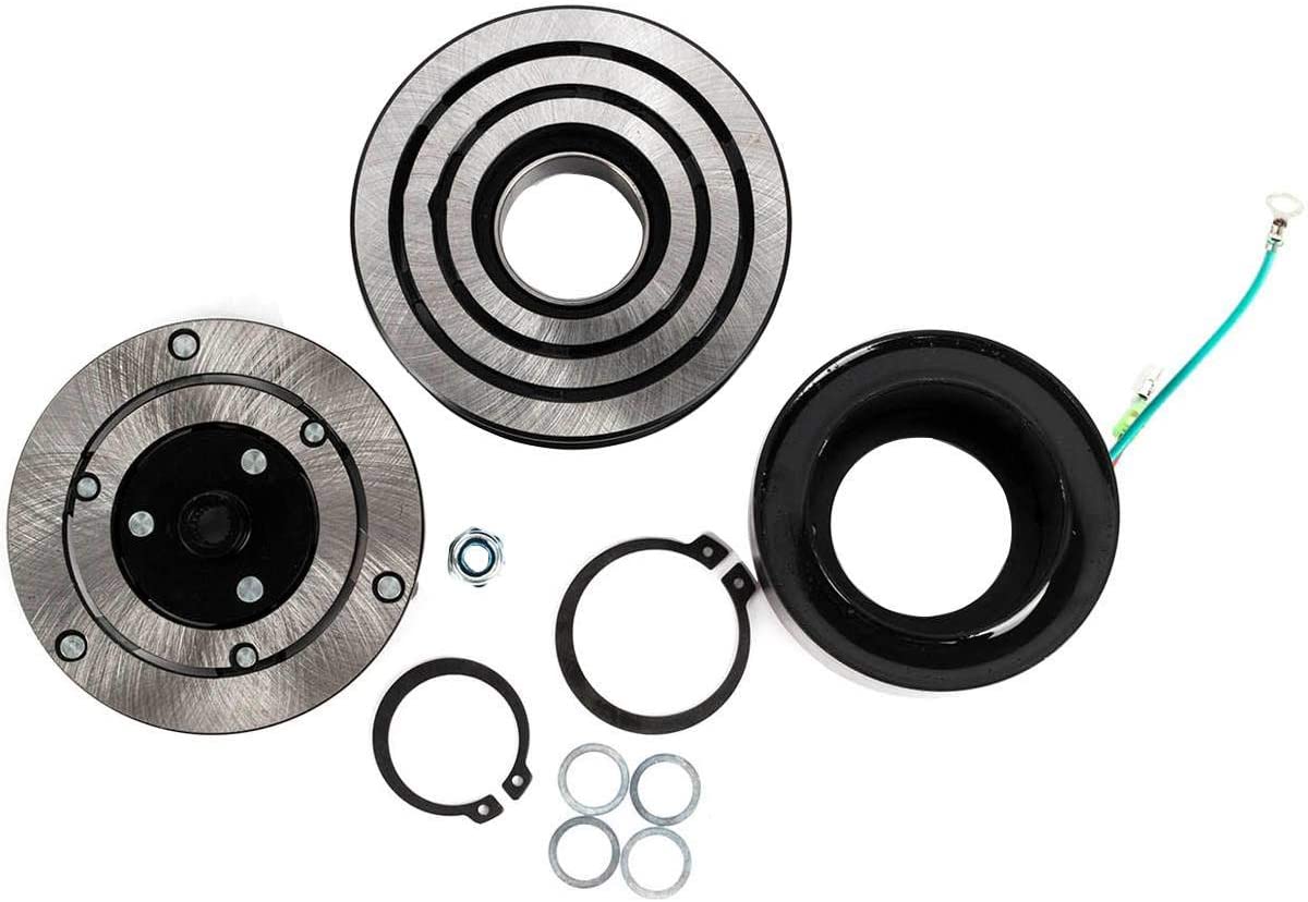 KARPAL AC A/C Compressor Clutch Assembly Repair Kit 38810-PNB-006 Compatible With 2002-2006 Honda CR-V Only Compatible With 2.4L