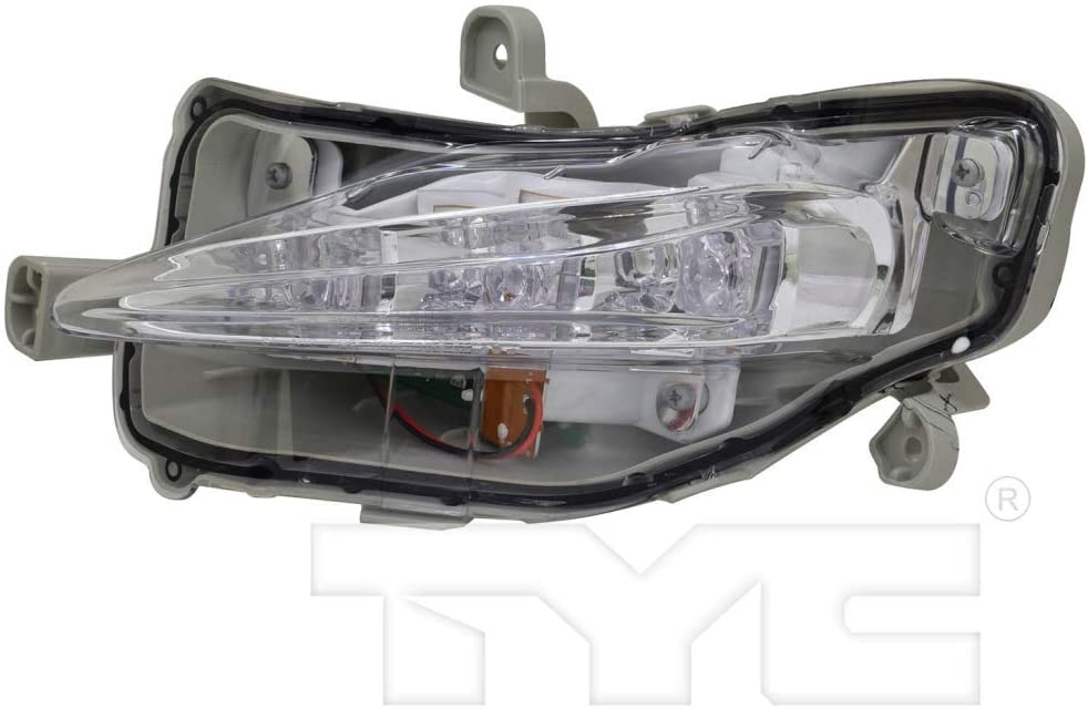 KarParts360: For 2017 2018 Toyota Corolla Daytime Running Light Assembly Passenger Side Replaces CAPA Certified- (Vehicle Trim: LE Eco ; LE)