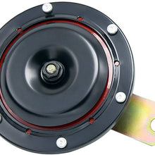 Carrfan 12V 110db Super Loud Electric Metal Horn Siren Speaker Waterproof Universal for Motorcycle Electirc Bike