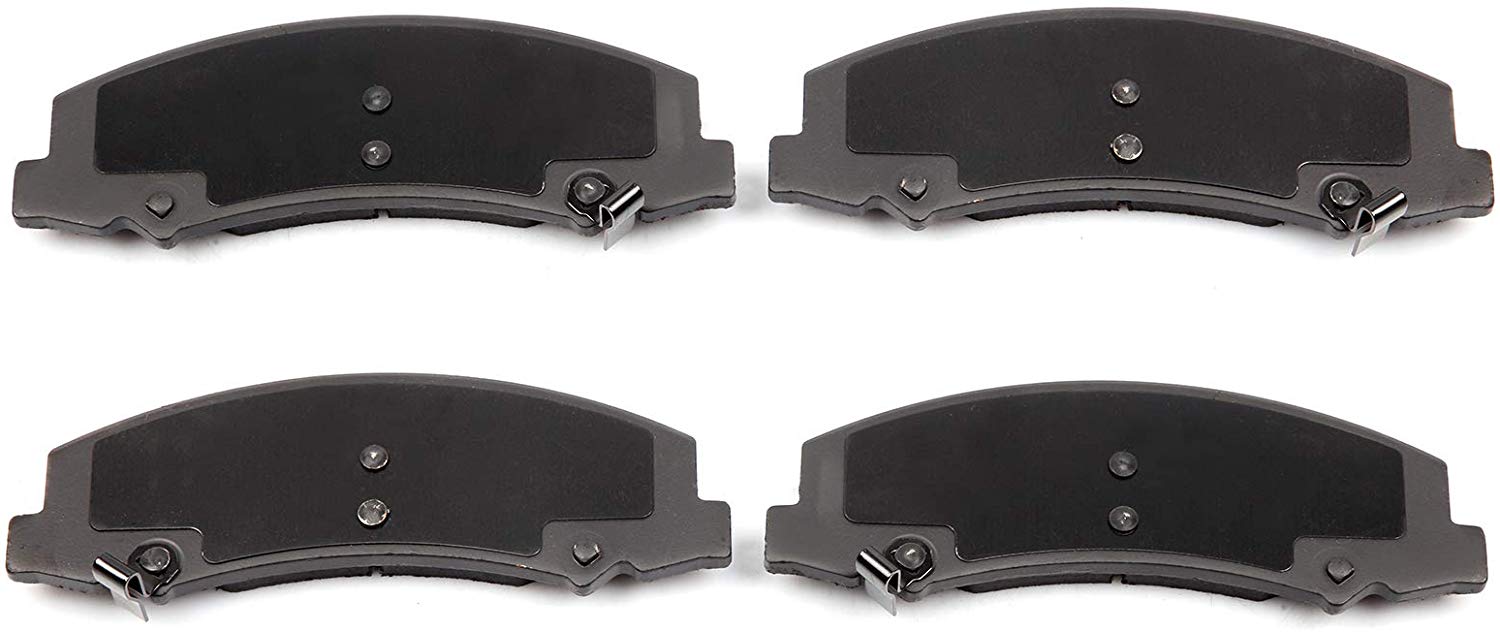 Ceramic Discs Brake Pads,SCITOO 4pcs Front Brake Pads Brakes Kits fit for 08-09 Buick LaCrosse/Allure, 06-11 Buick Lucerne, 06-11 Cadillac DTS, 06-13 Chevy Impala, 14-16 Chevy Impala Limited