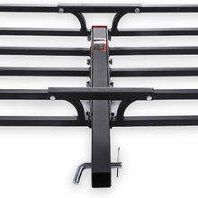 Orion Motor Tech 53x19x4-1/8 Hitch Mount Steel Cargo Carrier Luggage Basket Compatible with RV's, Trucks, SUV's, Vans, Cars Capacity for 2" Hitch Receiver - 500-lb Load Capacity