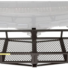 Rage Powersports Apex CCB-6020-DLX 60" Long Steel Basket Hitch Cargo Carrier