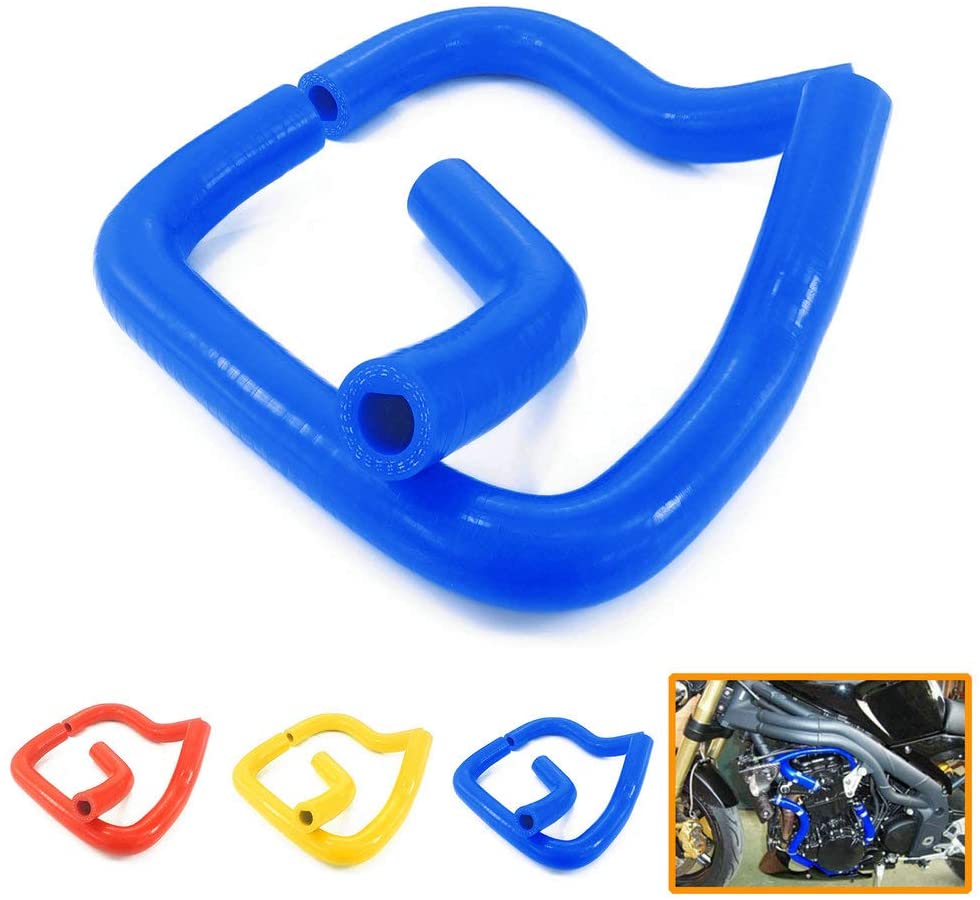 QIDIAN 3PCS Motorcycle Soft Bent Tube Engine Cooling Radiator Coolant Water Silicone Hose Pipe Tube for YAMAHA NVX155 Nmax155