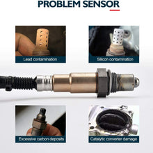 KAX 17025 Oxygen Sensor, Original Equipment Replacement 17025 Heated O2 Sensor Air Fuel Ratio Sensor 1 Sensor 2 Upstream Downstream 1Pcs