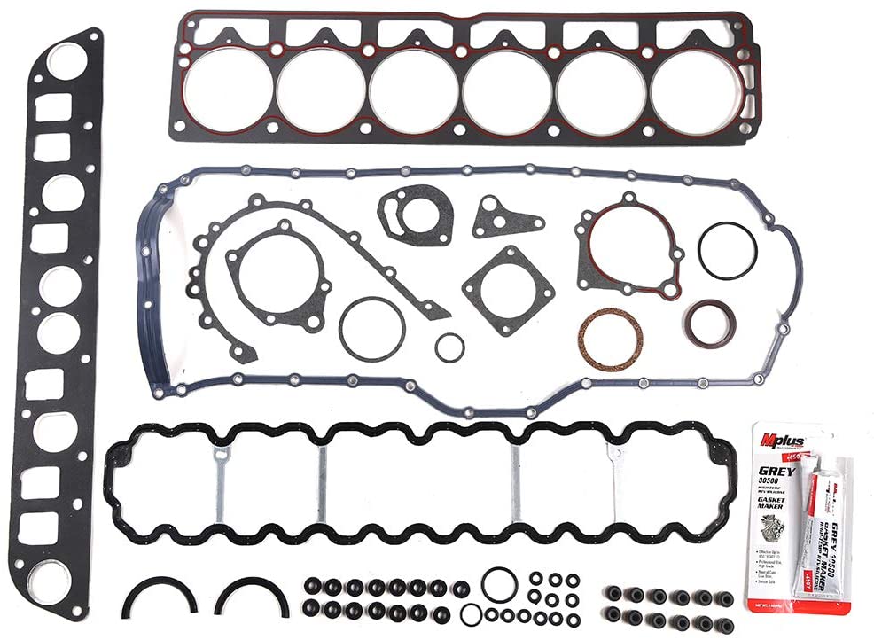 Head Gasket Set VS50520R Compatible with 2005-2010 Chrysler 300 2002-2004 Chrysler Concorde 2006-2010 Chrysler Sebring 2008-2009 Dodge Avenger 2006-2010 Dodge Charger 2.7L V6 Engine Head Gaskets Kit