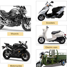105 db Motorcycle Horns- 12V 1.5A Waterproof Round Horn Speakers Loud Scooter Horn, Black Scooter Moped Dirt Bike ATV Motorcycle Loud Horn Speaker