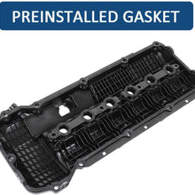 X AUTOHAUX Car Camshaft Engine Valve Cover with Gasket Set 11121432928 for BMW 323Ci 323i 325Ci 325i 325xi 328Ci 328i