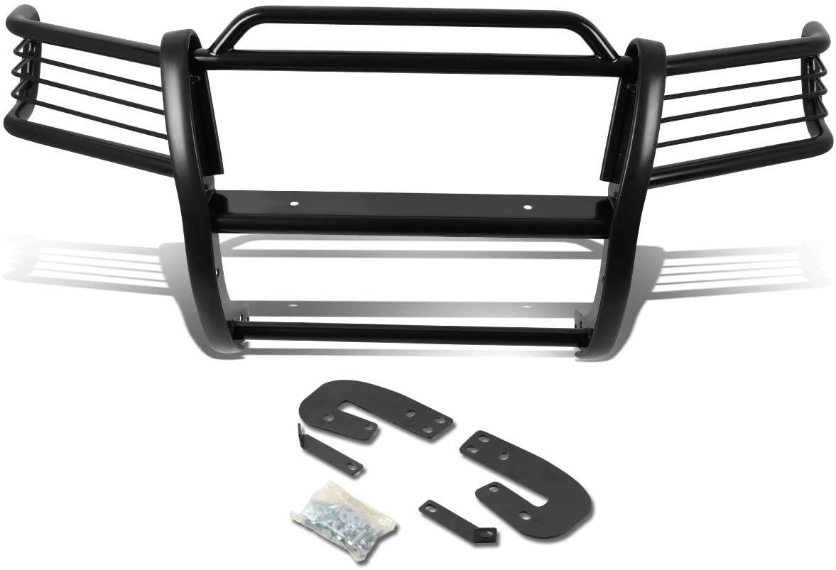 DNA MOTORING GRILL-G-051-BK Front Bumper Brush Grille Guard,Black (Black)