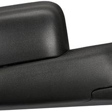 Right Passenger Side Black Power Heated Glass Flip Up Rear View Side Towing Mirrors Replacement for Dodge Ram 02-08