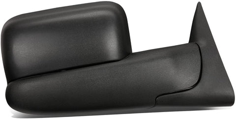 Right Passenger Side Black Power Heated Glass Flip Up Rear View Side Towing Mirrors Replacement for Dodge Ram 02-08