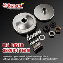 Complete Torque Converter Go Kart Clutch Kit Set 3/4inch 10T #40/41 and 12T #35 Chain Replacement for 218353A Manco Comet TAV2