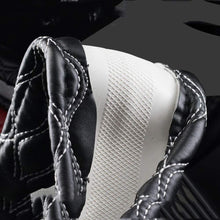 Valleycomfy Steering Wheel Cover Pu Leather Universal 15 Inches, Pathwork Pattern, Breathable, Anti-Slip, Odorless (Brown)