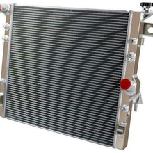 OzCoolingParts Pro All Aluminum Radiator for 2007-2017 08 09 10 11 12 13 14 15 16 Jeep Wrangler JK 3.6L 3.8L V6 Engine