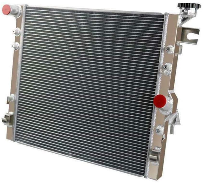 OzCoolingParts Pro All Aluminum Radiator for 2007-2017 08 09 10 11 12 13 14 15 16 Jeep Wrangler JK 3.6L 3.8L V6 Engine