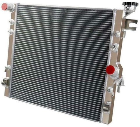 OzCoolingParts Pro All Aluminum Radiator for 2007-2017 08 09 10 11 12 13 14 15 16 Jeep Wrangler JK 3.6L 3.8L V6 Engine