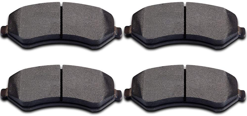 Brake Pads,ECCPP 4pcs Front Ceramic Disc Brake Pads Kits fit for 2001-2006 Chrysler Town Country,2001-2003 Chrysler Voyager,2001-2007 Dodge Caravan/Dodge Caravan Caravan,2002-2007 Jeep Liberty