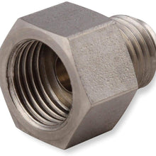 EARL'S PERFORMANCE PLUMBING Hardline Adapter, 3/8"-24 Inverted Flare Male to 7/16"-24 Inverted Flare Female for 3/16"